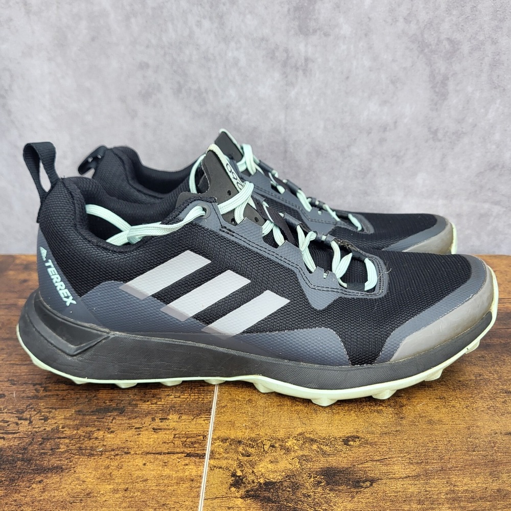 Adidas Terrex 260 Trail Running Shoes Womens 8.5 Black Gray Sneakers CQ1735